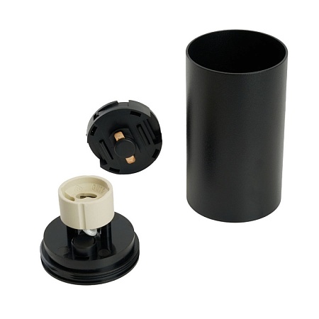 Светильник Feron AL133 трековый однофазный на шинопровод под лампу GU10, черный - фото