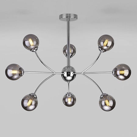 Подвесной светильник Eurosvet 30179 хром - фото