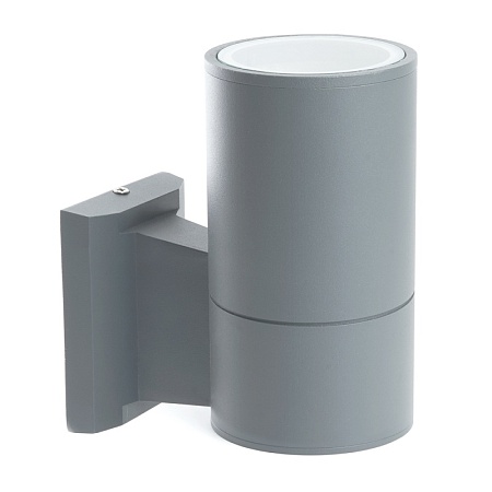 Светильник садово-парковый Feron DH0701,  на стену вверх,  E27 230V, серый - фото