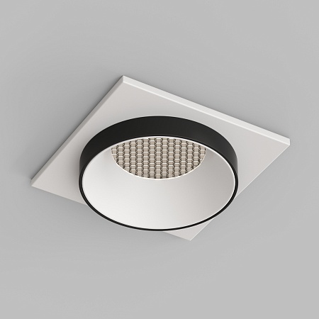 DK2402-BK Встраиваемый светильник, IP 20, 50 Вт, GU10, черный, алюминий - фото