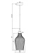 Подвесной светильник Maytoni Festa P033PL-01CH - фото