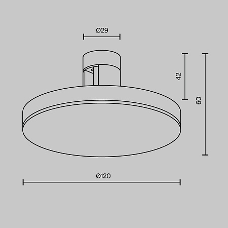 Трековый светильник Technical Plato TR152-1-7W3K-BS - фото