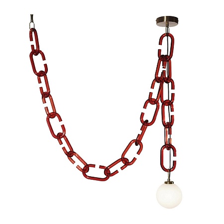 10128C Red Подвесной светильник LOFT IT Chain - фото