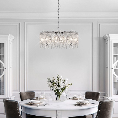 Подвесной светильник Eurosvet 60159 хром - фото