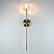 Бра Boule De Cristal Long Sconce Brass Imperiumloft 185376-22 - фото