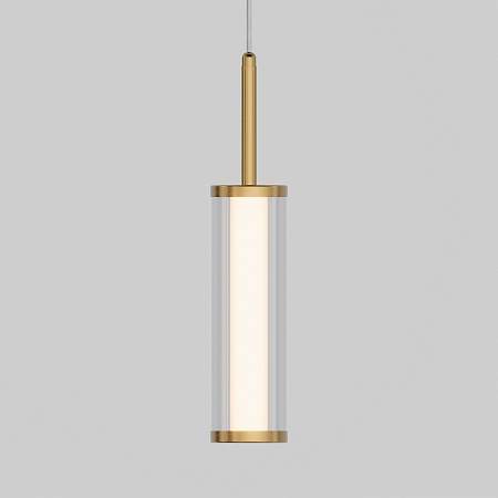 Подвесной светильник Eurosvet 50386/1 LED латунь - фото