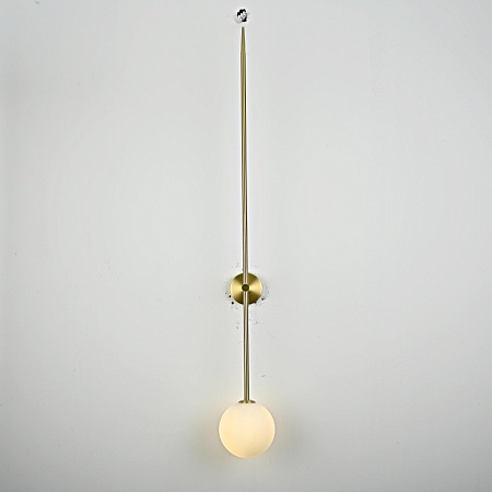 Настенный Светильник Lines Ball 100 Gold Imperiumloft 178057-26 - фото