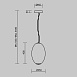 Подвесной светильник Maytoni Bruma MOD397PL-L19CH3K - фото