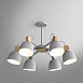 Потолочная Люстр На Штанге Rolla 6 Gray Imperiumloft 178069-26 - фото