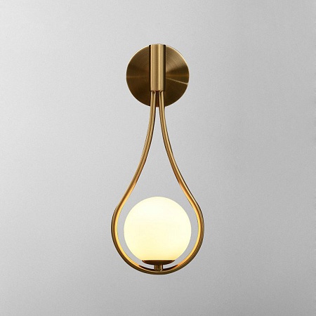Настенное Бра Hoop Drop Wall Bronze Imperiumloft 140755-26 - фото