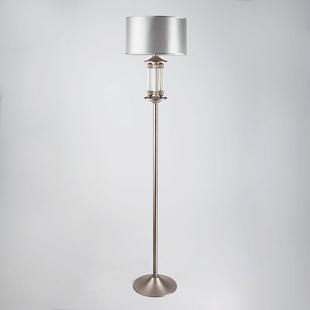 Напольный светильник Eurosvet 01046/1 сатин-никель - фото