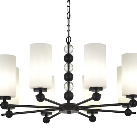 Светильник подвесной ST-Luce черный/белый E27 8*40W SL2003.403.08 - фото