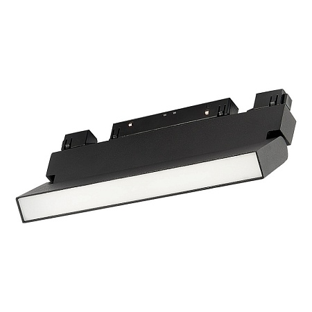 Магнитный трековый светильник Черный LED 1*12W 3000K 720Lm Ra>90 120 IP20 L219xW22xH108 ST363.436.12 - фото