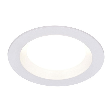 Св-к встр. Белый LED 1*18W 3000K 1 440Lm Ra80 100° IP44 D140xH52 100-240VV ST752.538.18 - фото