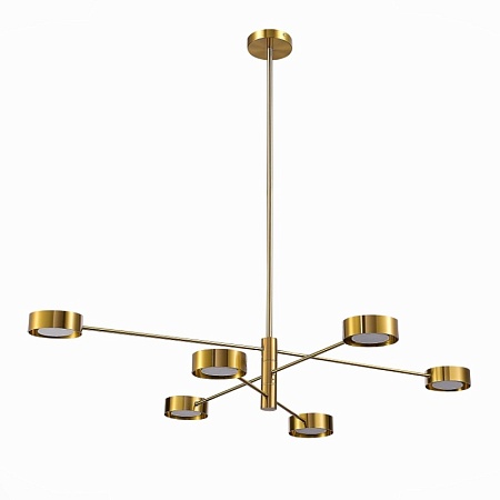 Светильник потолочный ST-Luce Латунь/Латунь LED 6*5W 3000K SL6504.302.06 - фото