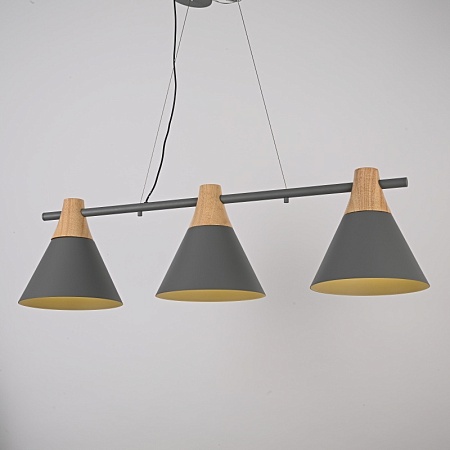 Реечный Подвесной Светильник Next Gray Imperiumloft 191620-26 - фото