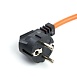 Удлинитель-шнур на рамке 1-местный б/з Stekker, HM02-02-30, 30м, 2*0,75, серия Home, оранжевый - фото