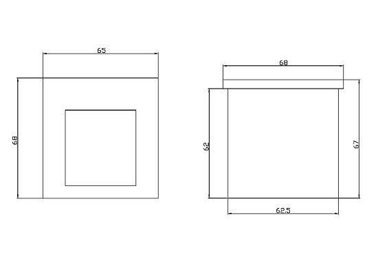 Подсветка для лестниц Outdoor Arca O038-L3B - фото