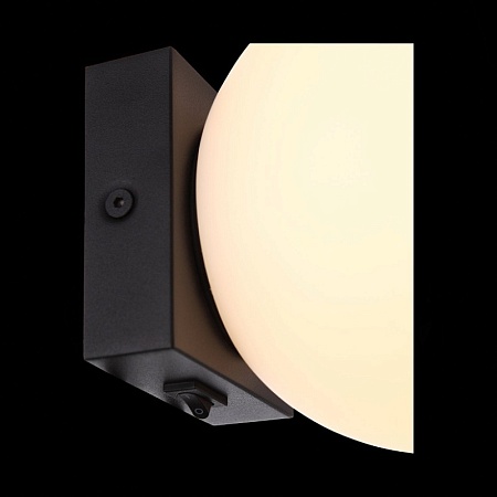 Светильник настенный ST-Luce Черный/Белый LED 1*5W 3200K SL1581.401.01 - фото