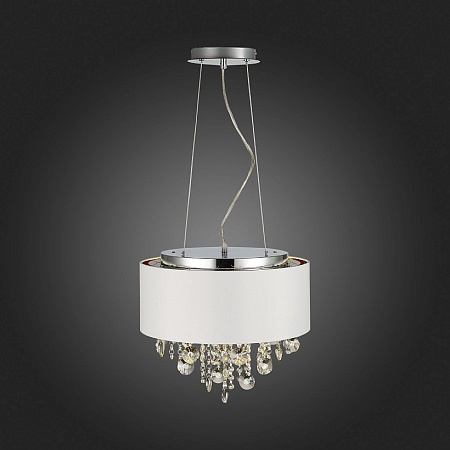Светильник подвесной ST-Luce Хром/Белый, Золотистый, Прозрачный E14 4*40W SL1350.503.04 - фото