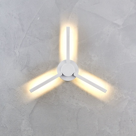 Пылевлагозащи<wbr>щенный светодиодный светильник с поворотным механизмом Lever IP54 1665 Techno LED белый Elektrostandard - фото