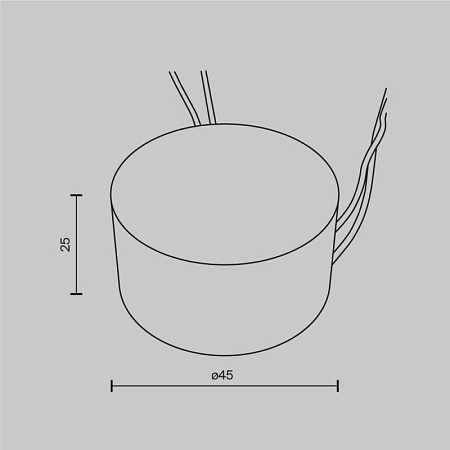 Источник тока Lighting control PSL-TR40-300mA - фото