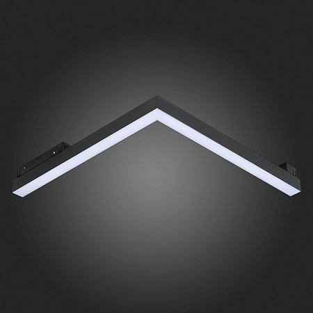 Магнитный трековый светильник Черный LED 1*15W 4000K 950Lm Ra>90 120° IP20 L305xW305xH2 ST800.446.15 - фото