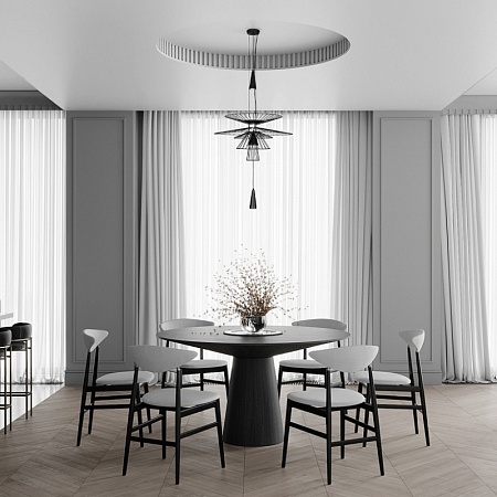 10141/400 Black Подвесной светильник LOFT IT Star - фото