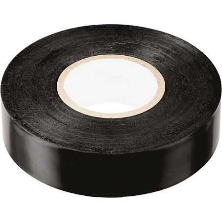 Изоляционная лента STEKKER INTP01315-10 0,13*15 мм. 10 м. черная - фото