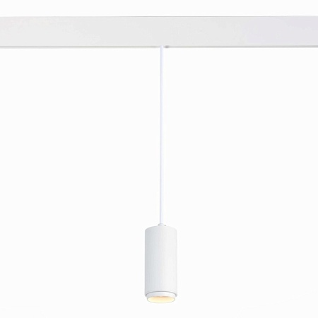 Магнитный трековый светильник подвесной ZOOM Белый LED 1*6W 4000K 667Lm Ra>80 10-60° IP ST357.543.06 - фото