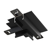 Т- образный коннектор встраиваемый Basity, черный 