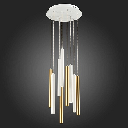 Светильник подвесной Белый LED 1*27W 4000K 2 295Lm Ra IP20 D350xH1 500 180-240V ST153.543.27 - фото