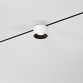 Mini Magnetic Трековый светильник 5W 3000K белый/черный 85205/01 Elektrostandard