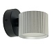 Светильник  настенный Feron HL4580 ARIA 12W, 230V,GX53, серебро + черный IP20 - фото