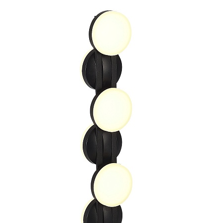 Прикроватная лампа ST-Luce черный/белый LED 1*12W 4000K SL6610.404.06 - фото