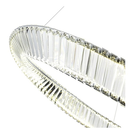 Светильник подвесной ST-Luce Хром/Прозрачный LED 1*58W 4000K SL6204.121.01 - фото