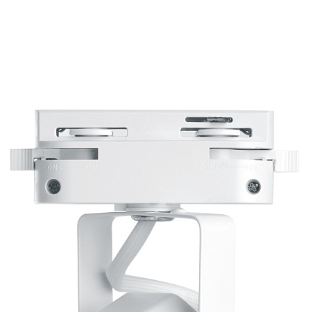 Светильник Feron AL192 трековый однофазный на шинопровод под лампу GU10, белый - фото