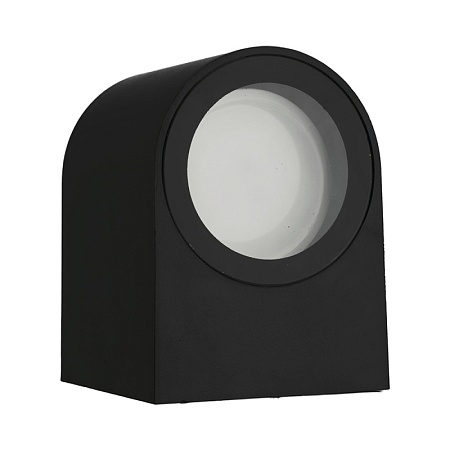 Светильник садово-парковый Feron.ONE DH014-P,на стену, GU10 220-240V, черный пластик - фото