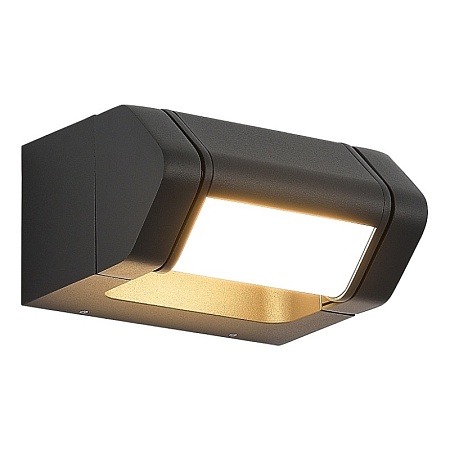 Светильник настенный ST-Luce темно-серый/белый LED 1*8W 3000K SL9540.701.01 - фото