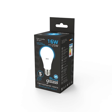 Светодиодная лампа GAUSS 102502316_GAUSS - фото
