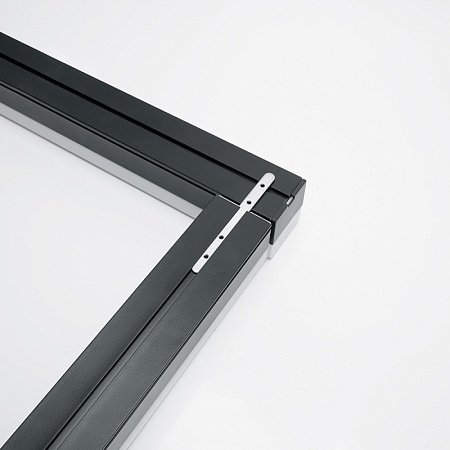 Светильник светодиодный линейный Feron AL4020 IP20 24W 6500K, рассеиватель матовый в алюминиевом корпусе, черный 1180*50*55мм серия MattLine - фото