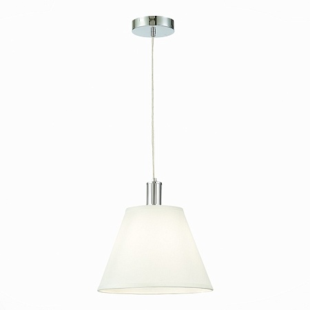 Подвес Хром/Белый E27 1*60W SLE111303-01 - фото