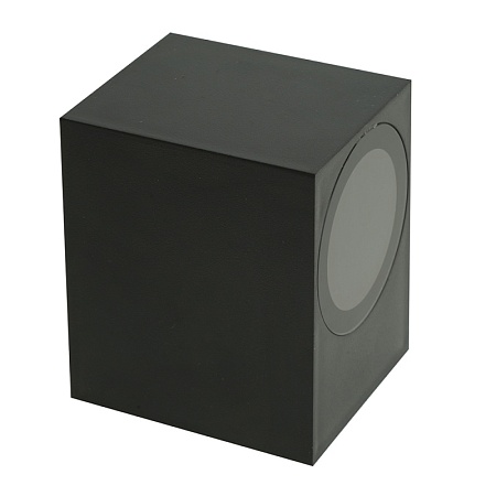 Светильник садово-парковый Feron.ONE DH050-P,на стену, GU10 220-240V, черный пластик - фото