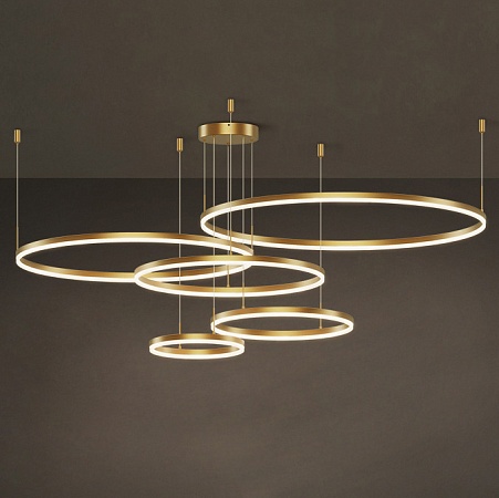 Подвесная Люстра Cruise Lux D40+60+80+100 Imperiumloft 219706-23 - фото