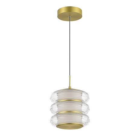 Светильник настенный ST-Luce черный/прозрачный LED 1*7W 3000K SL6239.401.03 - фото