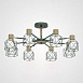 Потолочная Люстра Corf B3 Green 8 Lamps Imperiumloft 189485-26 - фото