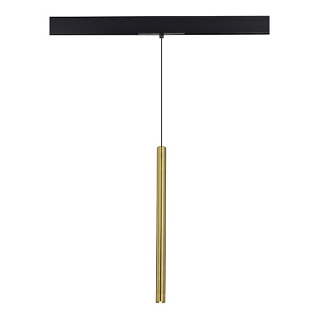 Магнитный трековый светильник Золотистый LED 1*8W 3000K 450Lm Ra90 24° IP20 D30xH500 48 ST683.336.08 - фото