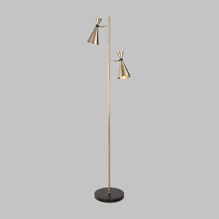 Напольный светильник Bogate's 01109/2 латунь / черный - фото