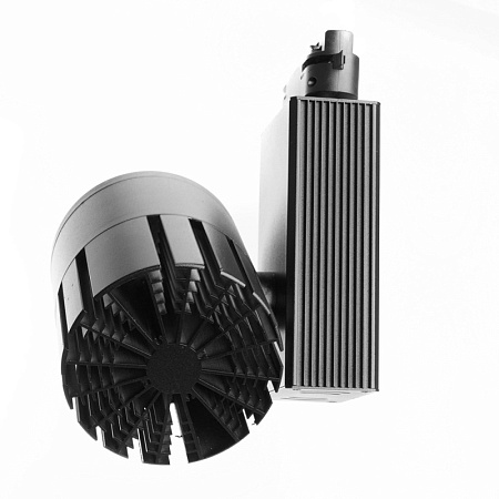 Светодиодный светильник Feron AL105 трековый однофазный на шинопровод 30W 4000K, 35 градусов, черный серия MarketBright - фото