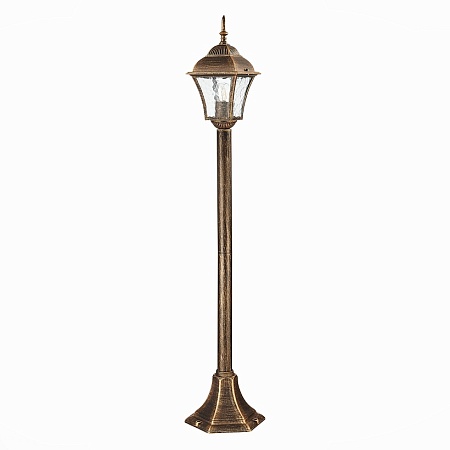 Светильник уличный наземный ST-Luce Бронза/Бронза, Прозрачный E27 1*60W SL082.215.01 - фото